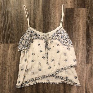 American Eagle Cropped Blouse - Size S